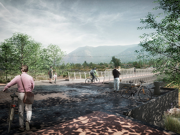 Vitacura, plan pasarelas