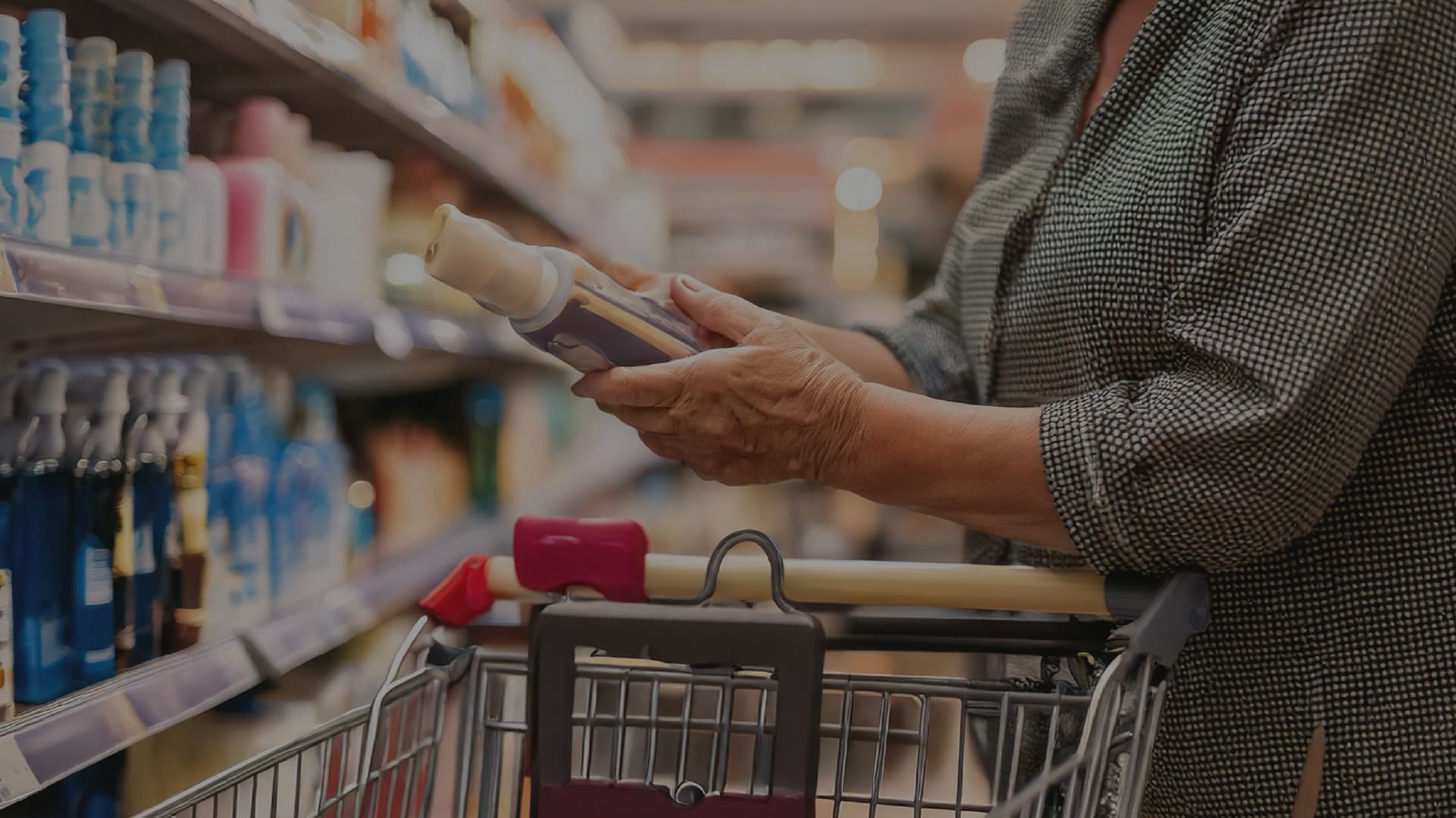 Tarjeta de alimentos, aseo personal y del hogar