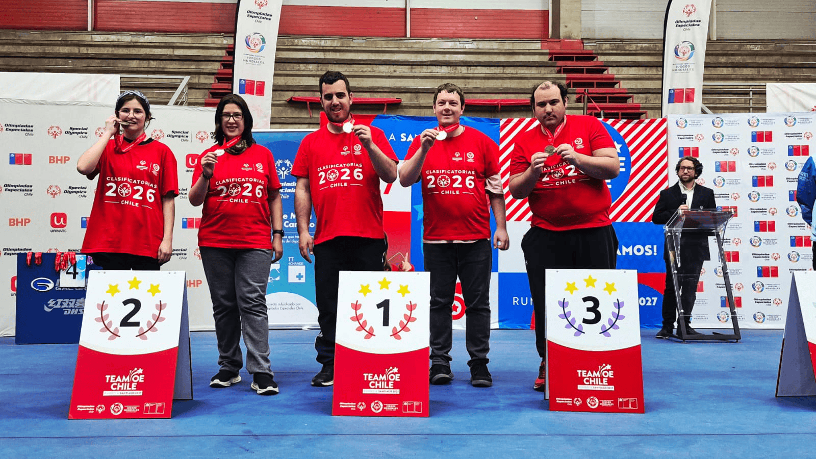 Rumbo a las Olimpiadas Especiales 2027: jóvenes de Vitacura avanzan en las clasificatorias