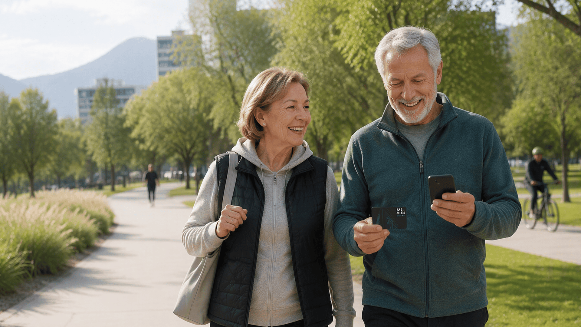 Tarjeta Mi Vita física para mayores de 60 años