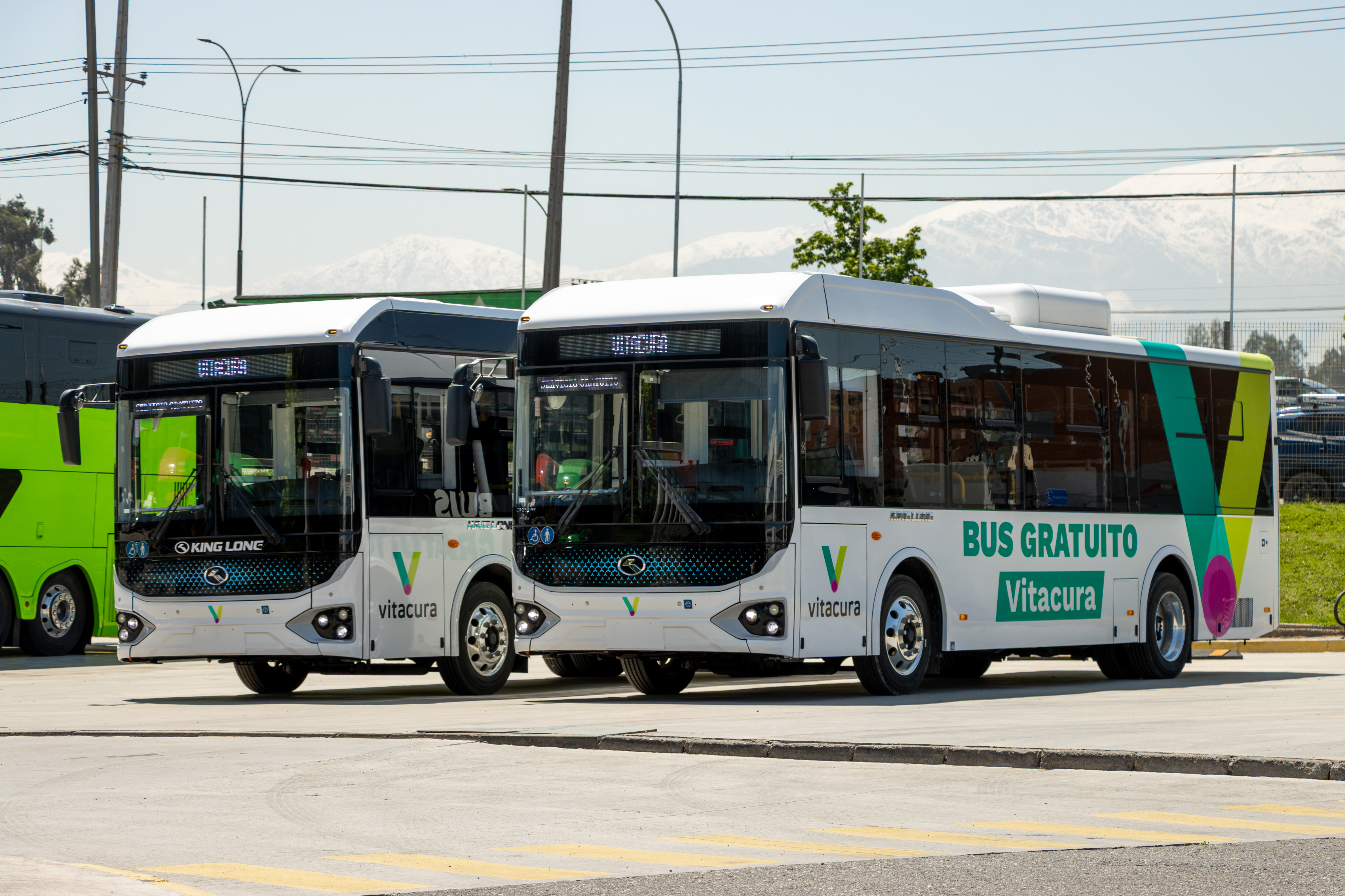 Bus eléctrico gratuito de Vitacura