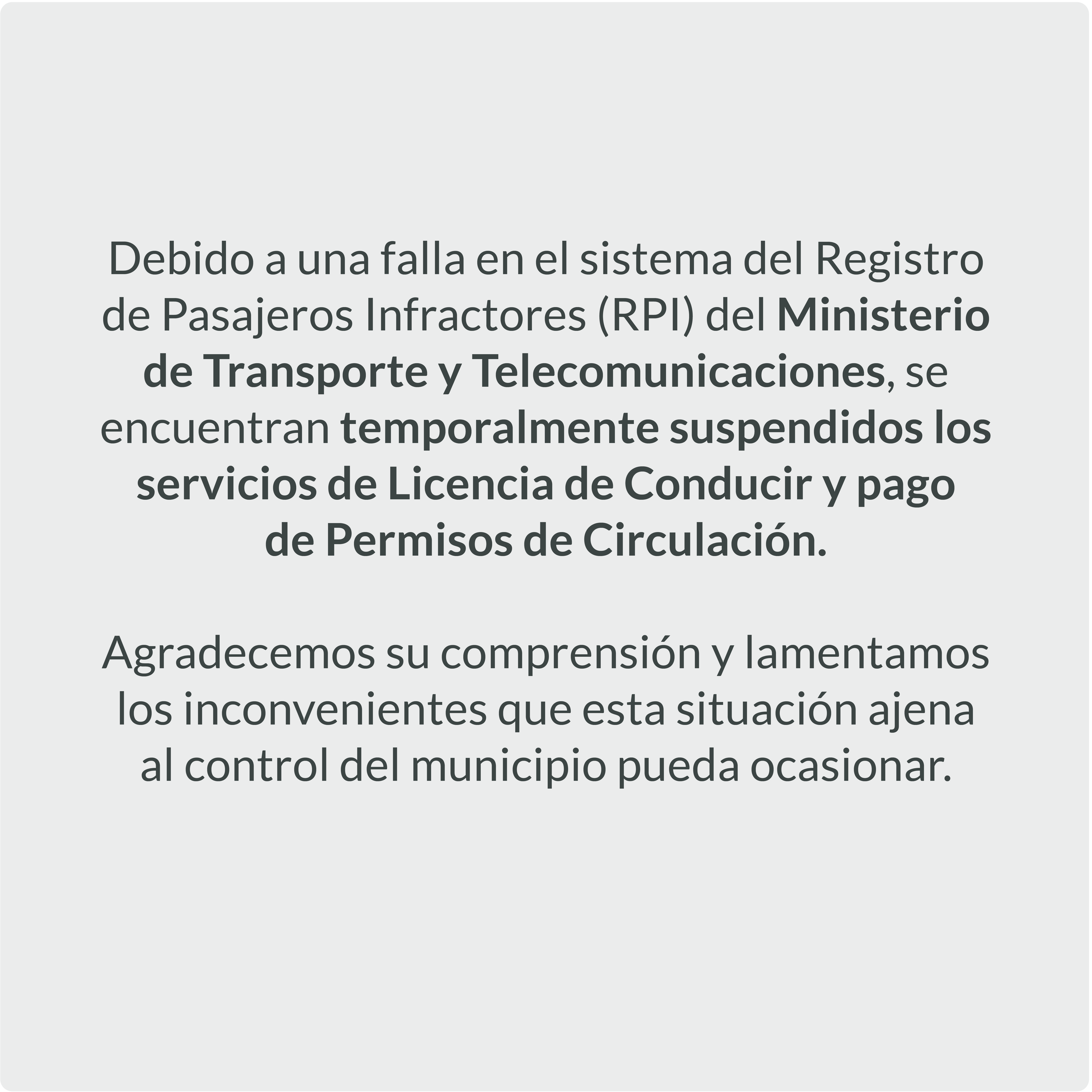 PERMISO DE CIRCULACIÓN